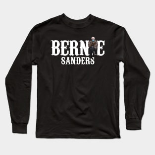 Bernie Sanders Vexel Art Long Sleeve T-Shirt